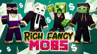 Thumbnail of the Minecraft Bedrock Marketplace product Rich Fancy Mobs created by The Lucky Petals.