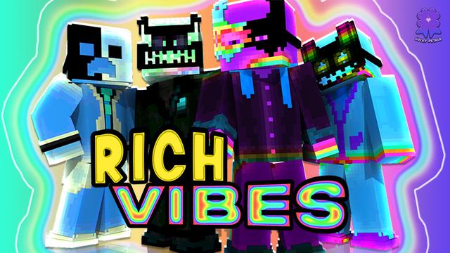 Thumbnail of the Minecraft Bedrock Marketplace product RICH VIBES created by The Lucky Petals.