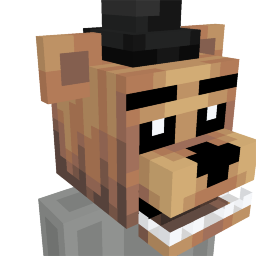 Thumbnail of the Minecraft Bedrock Marketplace product Robo Bear Head created by The Lucky Petals.