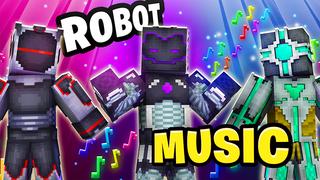 Thumbnail of the Minecraft Bedrock Marketplace product Robot Music created by The Lucky Petals.
