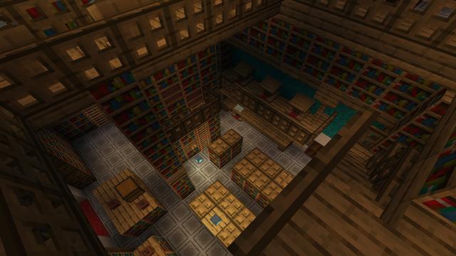 Screenshot of the Minecraft Bedrock Marketplace product Secrets of the Haunted Mansion created by The Lucky Petals.