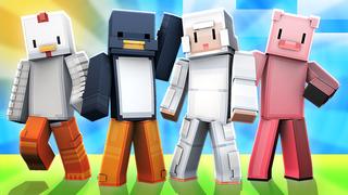 Thumbnail of the Minecraft Bedrock Marketplace product Simple Animals created by The Lucky Petals.