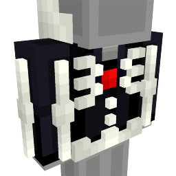 Thumbnail of the Minecraft Bedrock Marketplace product Skeleton Hoodie created by The Lucky Petals.