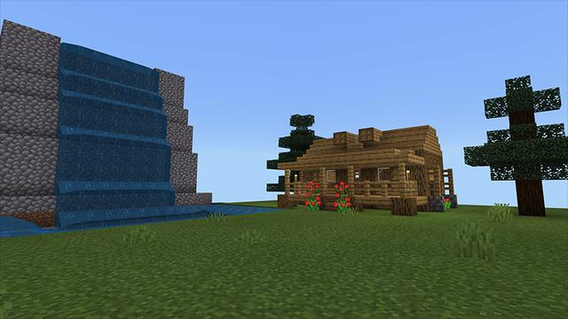 Screenshot of the Minecraft Bedrock Marketplace product SkyBlock Time created by The Lucky Petals.