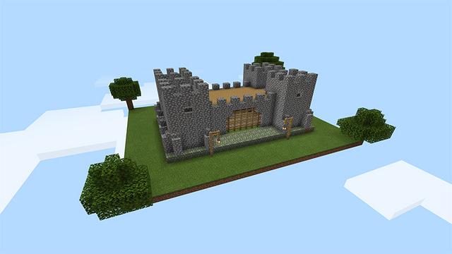 Screenshot of the Minecraft Bedrock Marketplace product SkyBlock Time created by The Lucky Petals.