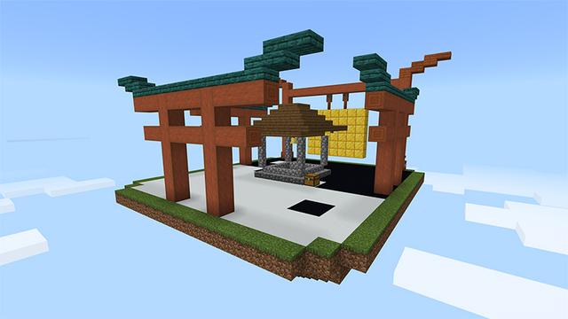 Screenshot of the Minecraft Bedrock Marketplace product SkyBlock Time created by The Lucky Petals.