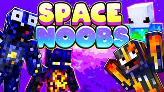 Thumbnail of the Minecraft Bedrock Marketplace product Space Noobs created by The Lucky Petals.