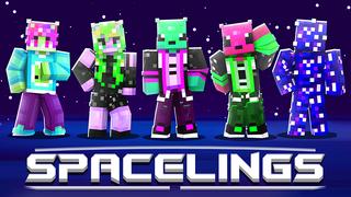 Thumbnail of the Minecraft Bedrock Marketplace product Spacelings created by The Lucky Petals.