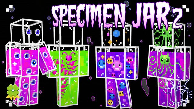 Thumbnail of the Minecraft Bedrock Marketplace product Specimen Jar 2 created by The Lucky Petals.
