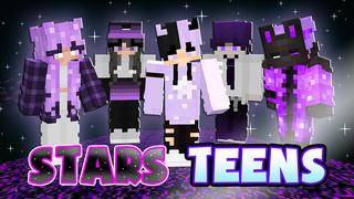Thumbnail of the Minecraft Bedrock Marketplace product Star Teens created by The Lucky Petals.