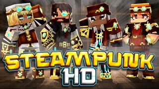 Thumbnail of the Minecraft Bedrock Marketplace product STEAMPUNK HD created by The Lucky Petals.