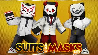 Thumbnail of the Minecraft Bedrock Marketplace product Suits and Masks HD created by The Lucky Petals.