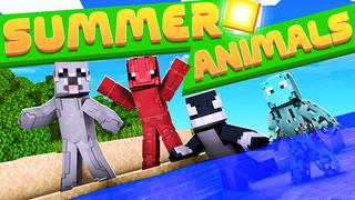 Thumbnail of the Minecraft Bedrock Marketplace product Summer Animals created by The Lucky Petals.