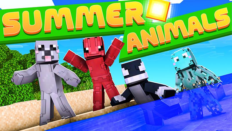 Summer Animals by The Lucky Petals | CHUNK - Minecraft Bedrock ...