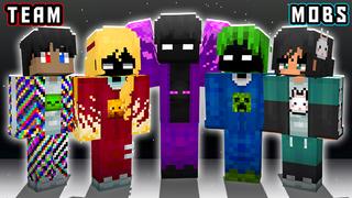 Thumbnail of the Minecraft Bedrock Marketplace product Team Mobs created by The Lucky Petals.