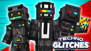 Thumbnail of the Minecraft Bedrock Marketplace product TECHNO GLITCHES created by The Lucky Petals.
