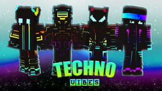 Thumbnail of the Minecraft Bedrock Marketplace product Techno Vibes created by The Lucky Petals.