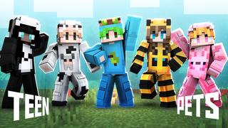 Thumbnail of the Minecraft Bedrock Marketplace product Teen Pets created by The Lucky Petals.