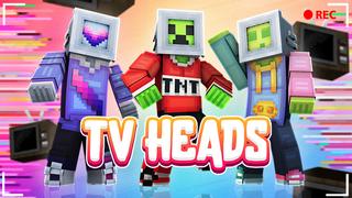 Thumbnail of the Minecraft Bedrock Marketplace product TV HEADS created by The Lucky Petals.