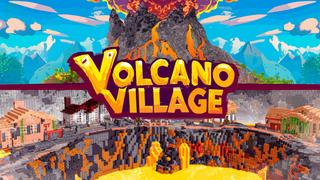 Thumbnail of the Minecraft Bedrock Marketplace product Volcano Village created by The Lucky Petals.