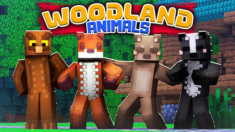 Woodland Animals by The Lucky Petals | CHUNK - Minecraft Bedrock ...