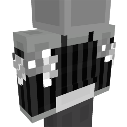 Thumbnail of the Minecraft Bedrock Marketplace product Black and White Flower Blouse created by The Misfit Society.