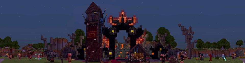 Panorama of the Minecraft Bedrock Marketplace product Daybreak created by The Misfit Society.