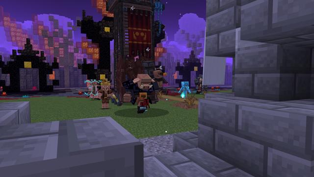 Screenshot of the Minecraft Bedrock Marketplace product Daybreak created by The Misfit Society.