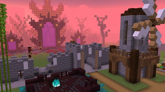 Screenshot of the Minecraft Bedrock Marketplace product Daybreak created by The Misfit Society.