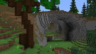 Screenshot of the Minecraft Bedrock Marketplace product Spring-a-majig Spawn created by The Misfit Society.