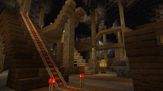 Screenshot of the Minecraft Bedrock Marketplace product Spring-a-majig Spawn created by The Misfit Society.