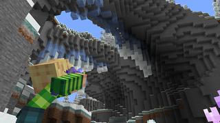 Screenshot of the Minecraft Bedrock Marketplace product Spring-a-majig created by The Misfit Society.