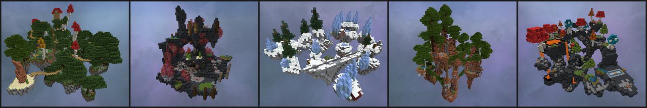 Panorama of the Minecraft Bedrock Marketplace product Totems created by The Misfit Society.