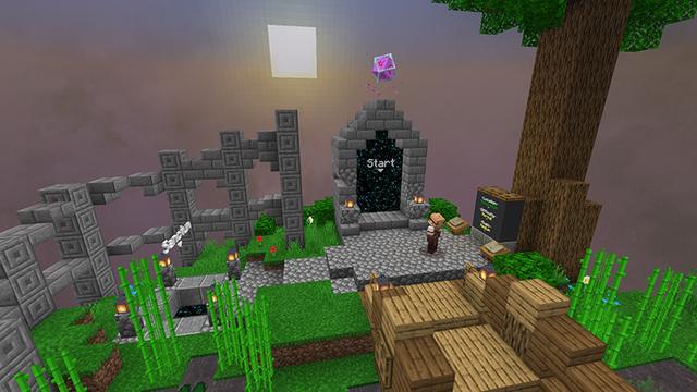Screenshot of the Minecraft Bedrock Marketplace product Totems created by The Misfit Society.