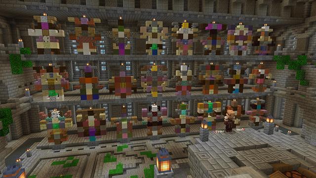 Screenshot of the Minecraft Bedrock Marketplace product Totems created by The Misfit Society.