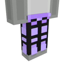 Thumbnail of the Minecraft Bedrock Marketplace product Violet Bone Pants created by The Misfit Society.