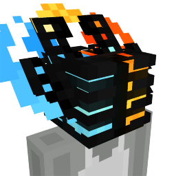 Thumbnail of the Minecraft Bedrock Marketplace product Dark Frost Flame Helmet created by The Pocalypse Studios.