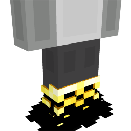 Thumbnail of the Minecraft Bedrock Marketplace product Golden Abyss Boots created by The Pocalypse Studios.