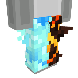 Thumbnail of the Minecraft Bedrock Marketplace product Icy Inferno Pants created by The Pocalypse Studios.