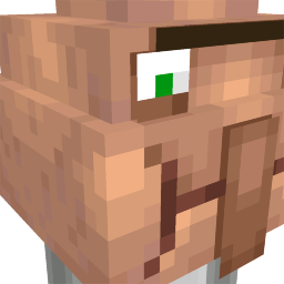 Thumbnail of the Minecraft Bedrock Marketplace product Inflated Villager Head created by The Pocalypse Studios.