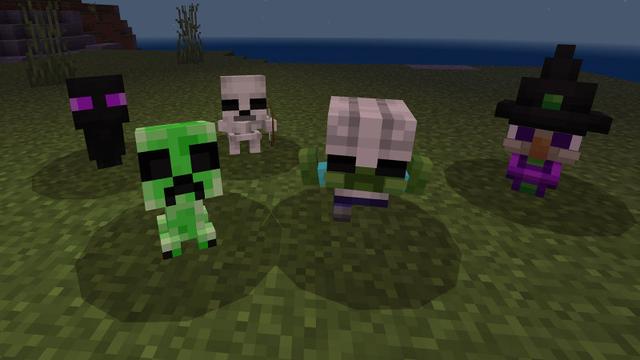 Screenshot of the Minecraft Bedrock Marketplace product Mini Mob Buddies Add-On created by The Pocalypse Studios.