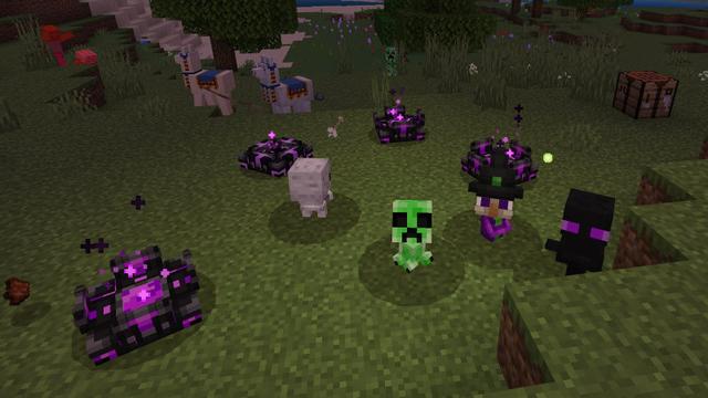 Screenshot of the Minecraft Bedrock Marketplace product Mini Mob Buddies Add-On created by The Pocalypse Studios.