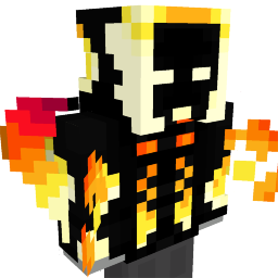 Thumbnail of the Minecraft Bedrock Marketplace product Nether Flame Hoodie created by The Pocalypse Studios.
