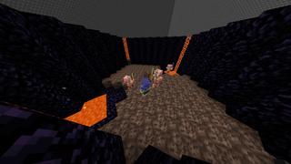 Screenshot of the Minecraft Bedrock Marketplace product Bedrock Skywars created by The Rage Craft Room.