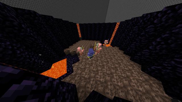 Screenshot of the Minecraft Bedrock Marketplace product Bedrock Skywars created by The Rage Craft Room.