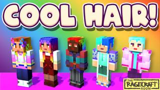 Thumbnail of the Minecraft Bedrock Marketplace product Cool Hair created by The Rage Craft Room.
