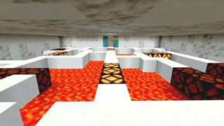 Screenshot of the Minecraft Bedrock Marketplace product Danger Rooms created by The Rage Craft Room.