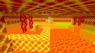 Screenshot of the Minecraft Bedrock Marketplace product Danger Rooms created by The Rage Craft Room.