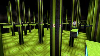 Screenshot of the Minecraft Bedrock Marketplace product Delirium Parkour created by The Rage Craft Room.