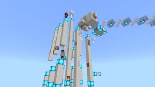 Screenshot of the Minecraft Bedrock Marketplace product Delirium Parkour created by The Rage Craft Room.